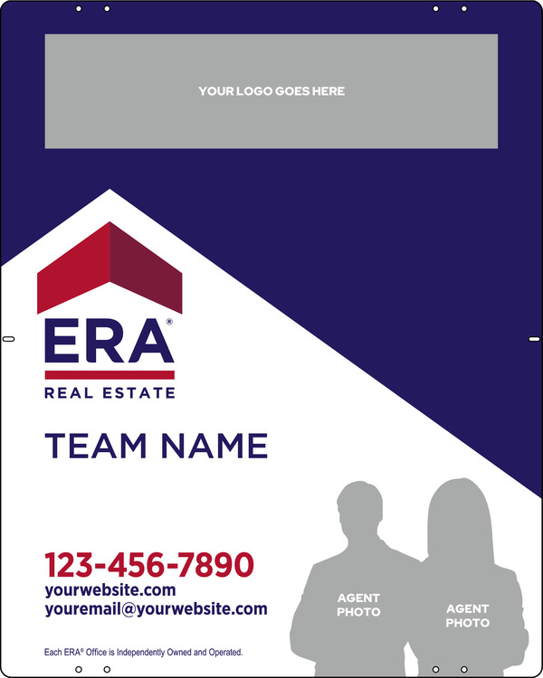 Team Logo - Photo Sign Panel, 30h x 24w, Steel
